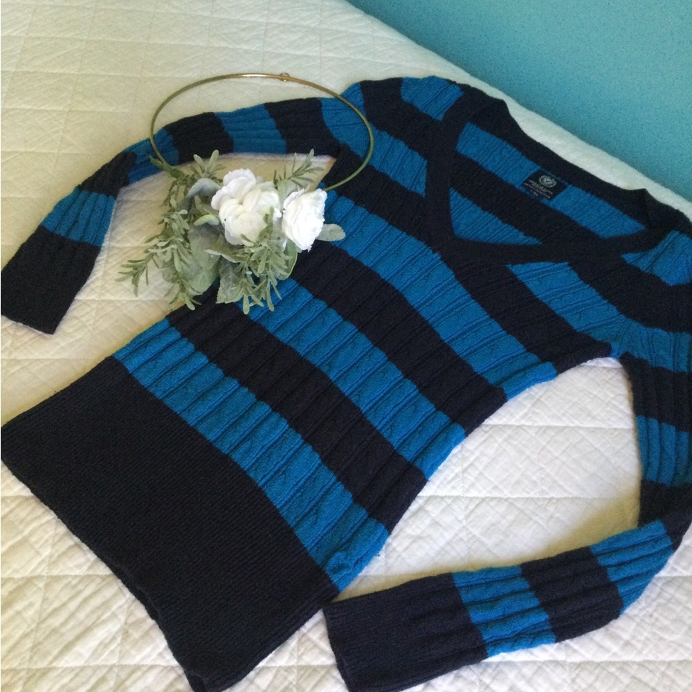 American Eagle Slim Fit V-Neck Sweater